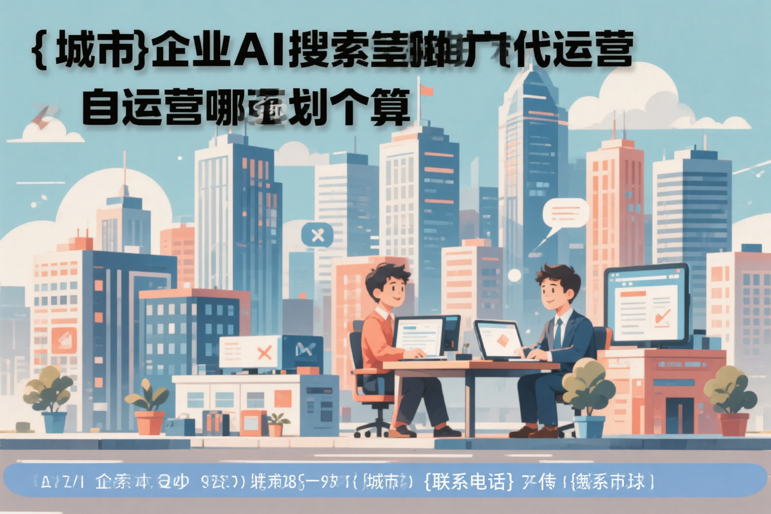 延安企业AI搜索推广代运营和自运营哪个更划算