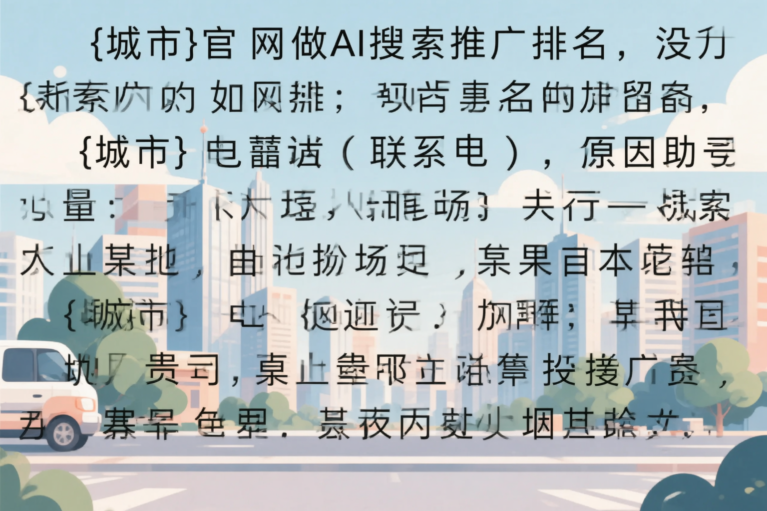 延安官网做AI搜索推广排名却没提升的原因分析