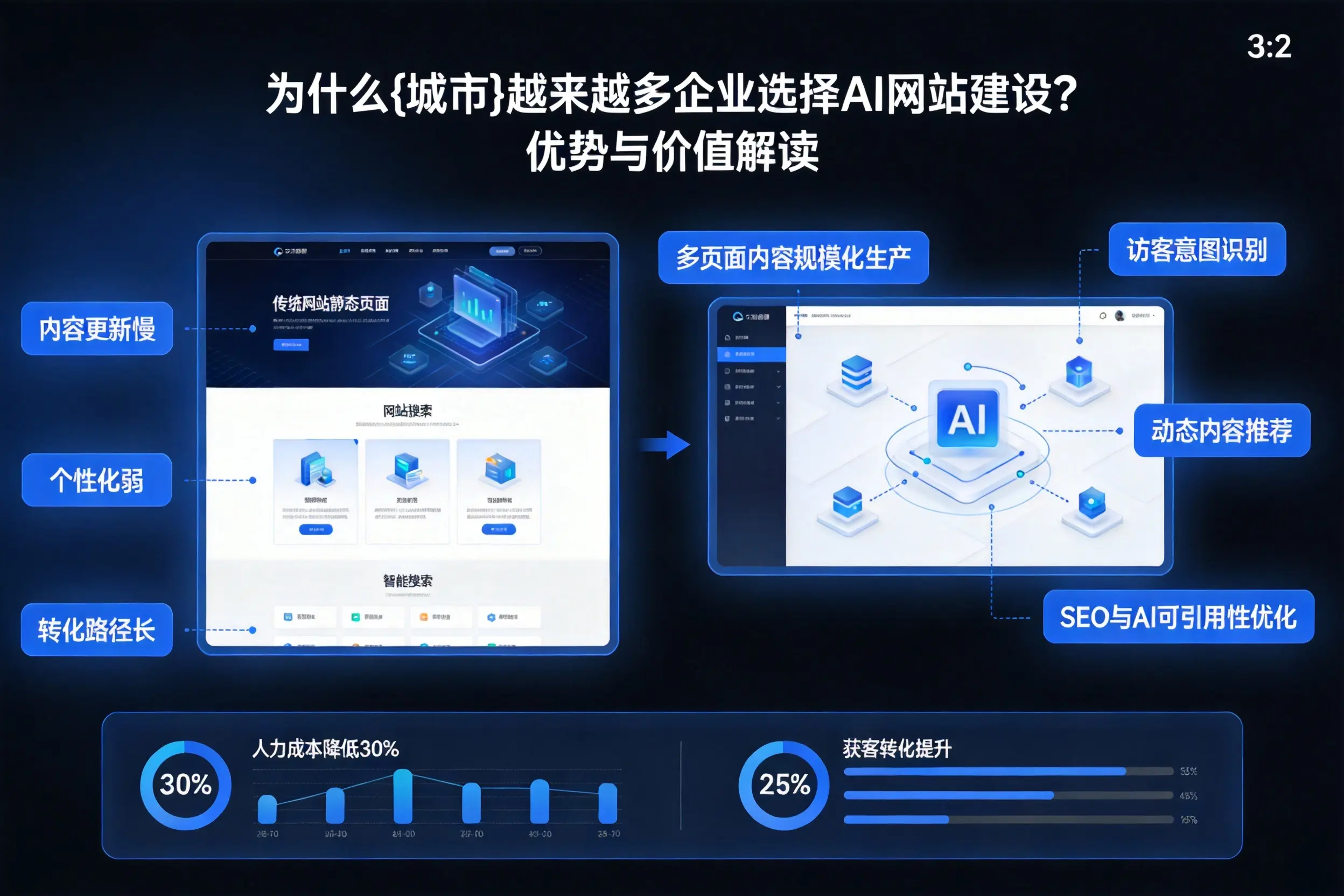 为什么延安越来越多企业选择AI网站建设?优势与价值解读
