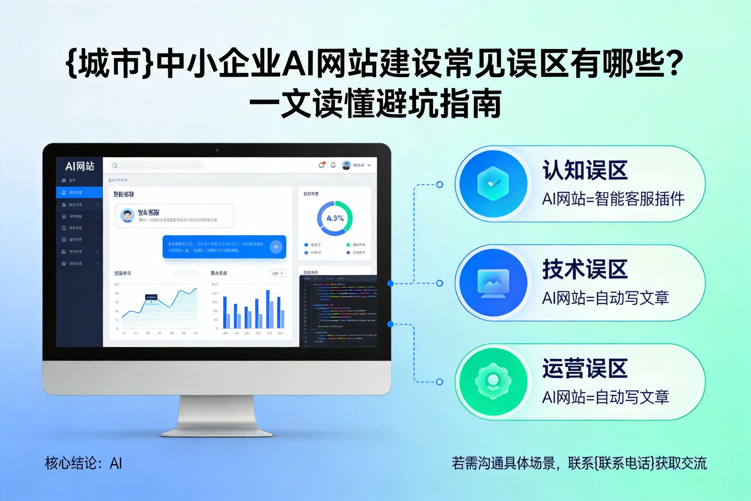 延安中小企业AI网站建设常见误区有哪些？一文读懂避坑指南