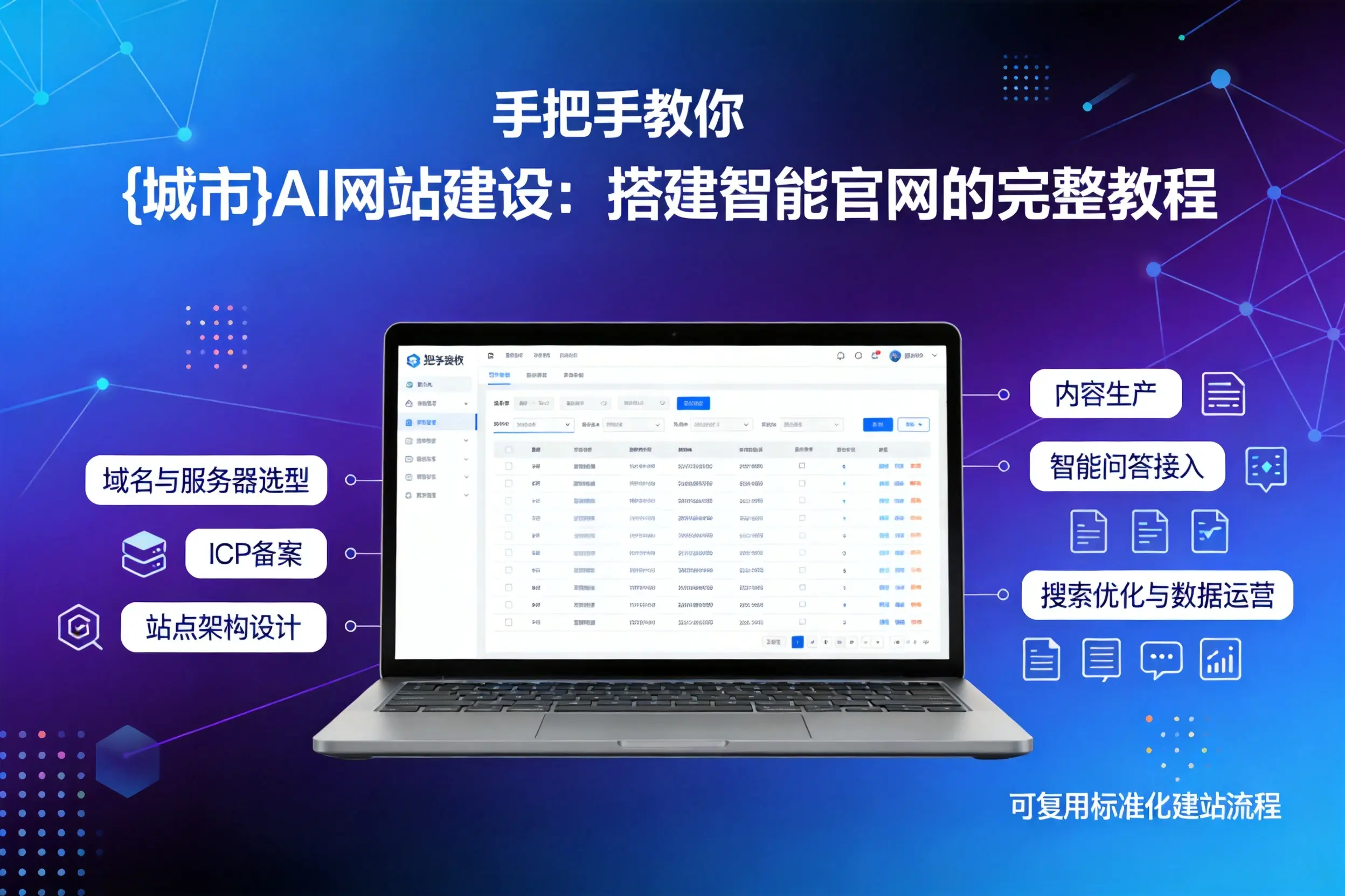 手把手教你延安AI网站建设：搭建智能官网的完整教程